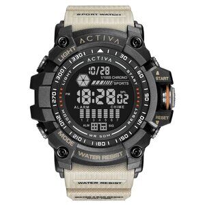 Invicta Activa Strike X Digital Men's Watch - 56mm, Beige (ACW8020-002)